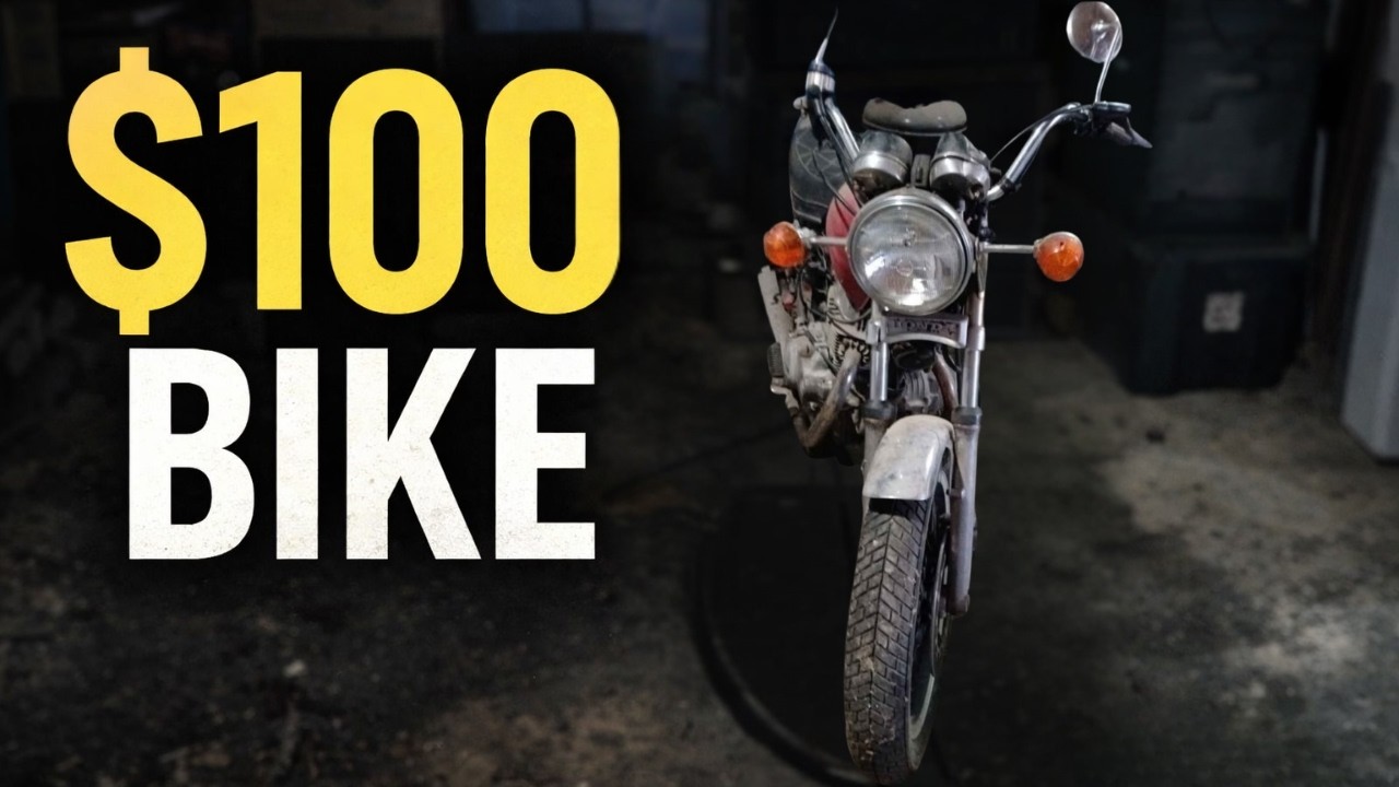 $100 Motorcycle Rescue – Can This Honda CM400C Be Saved?