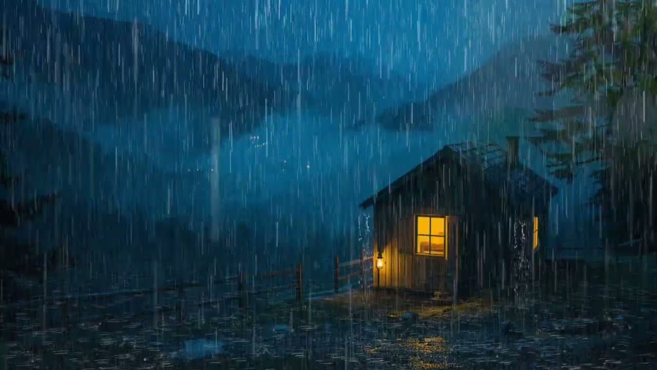 Rain Sounds for Sleeping and Studying | Relaxing Rain ASMR for Focus and Calm Mind