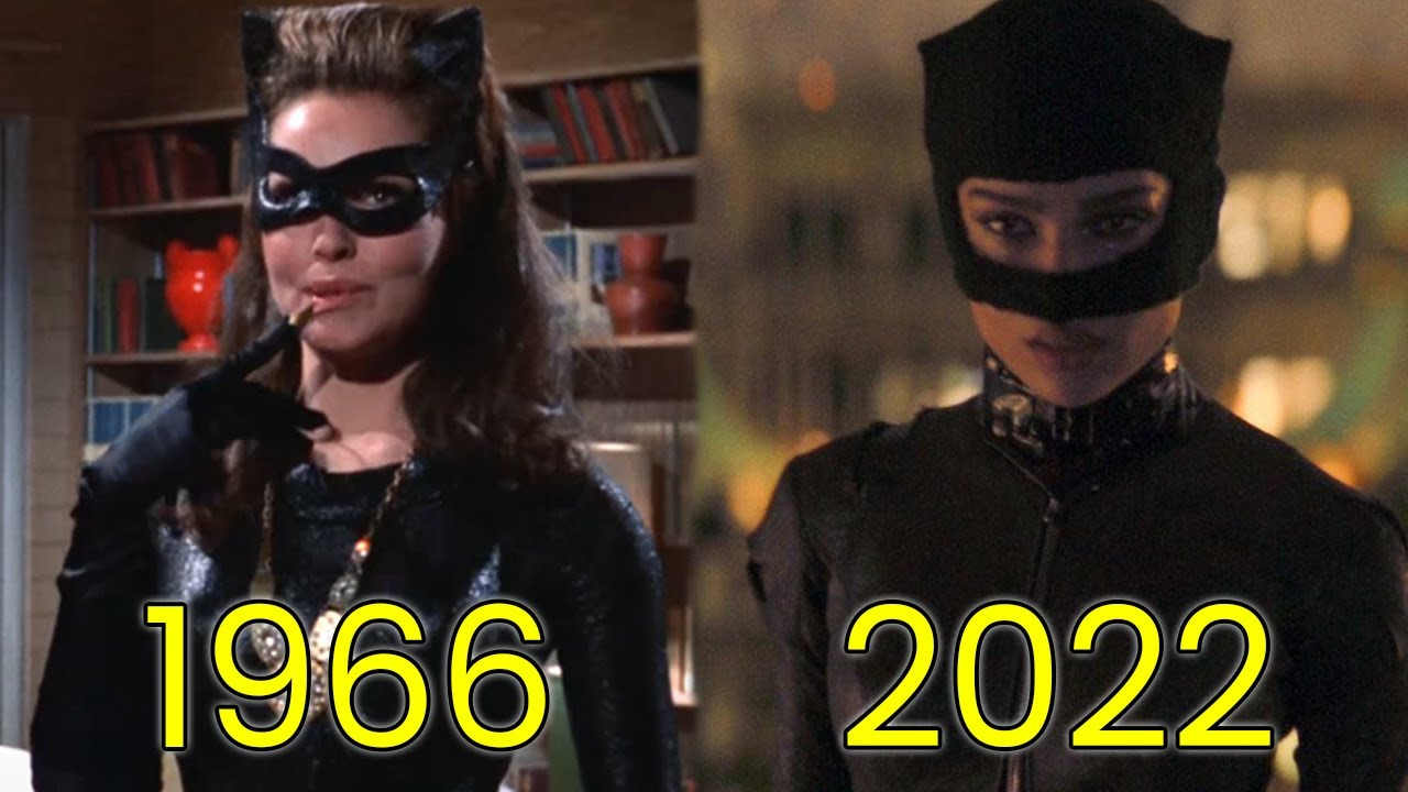Evolution of Catwoman in Movies & TV (1966-2022)