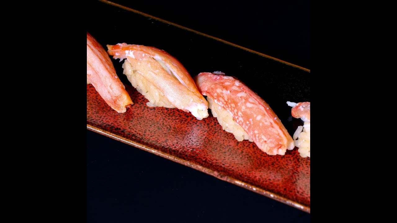 Recetas de Sushi con CHATKA Cangrejo de la Nieves, elaboradas por el Chef David Arauz (Rte. Zuara*).