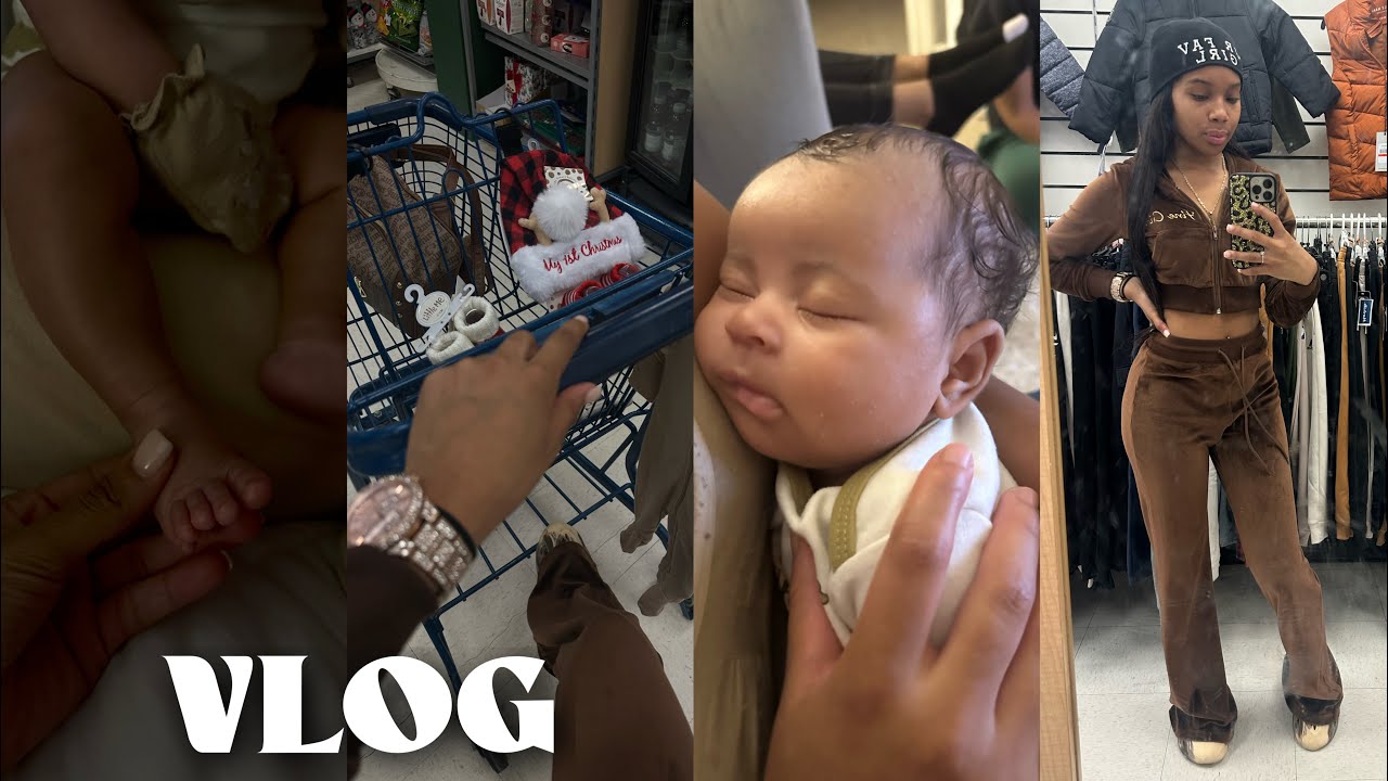VLOG | I Met My God Son + Baby Shopping + My Friends Came To See Me + More