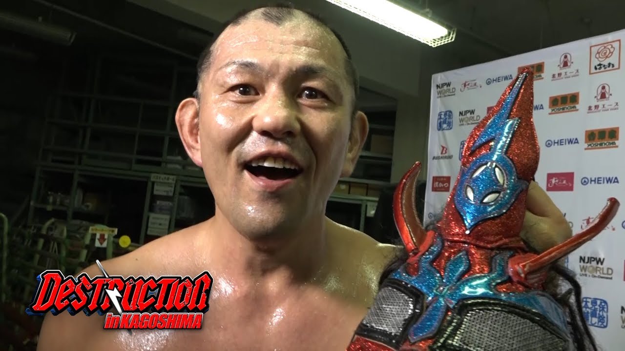 Suzuki demasks Jyushin Thunder Liger! (#njdest)