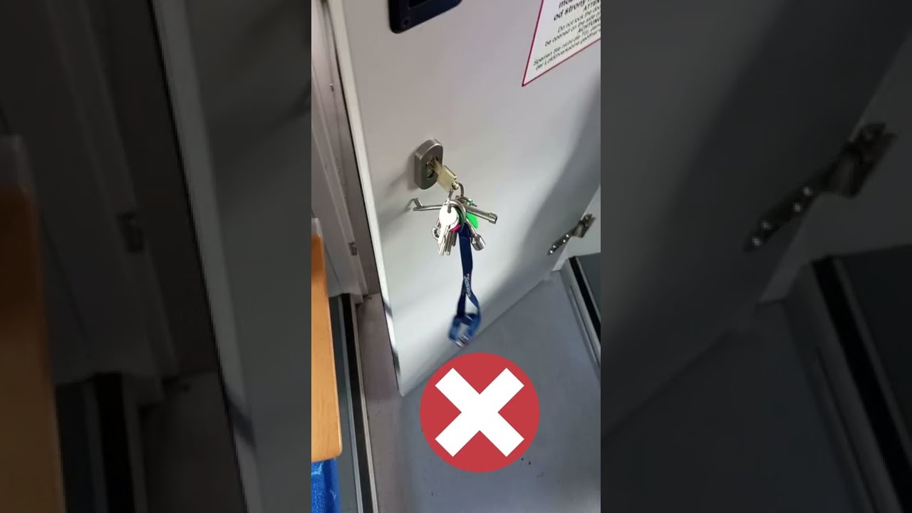 Blokowanie drogi ewakuacji maszynisty