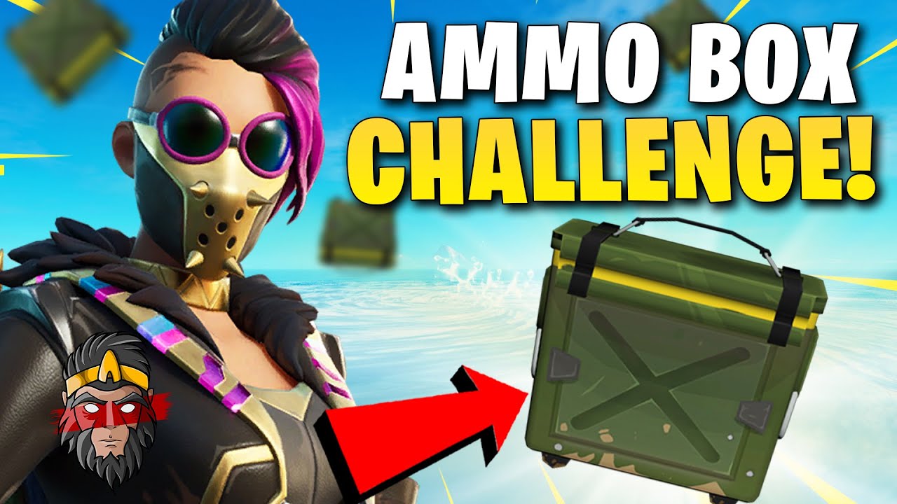 *CHALLENGE* LOOT ONLY POUZE AMMO BOX DROPU!!