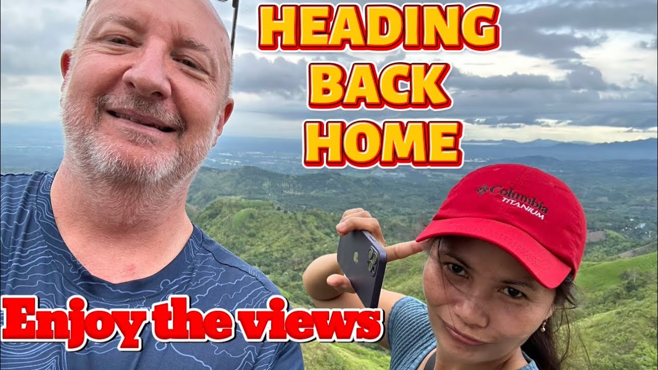 Simple life in the Philippines | Riding down the mountains in the province