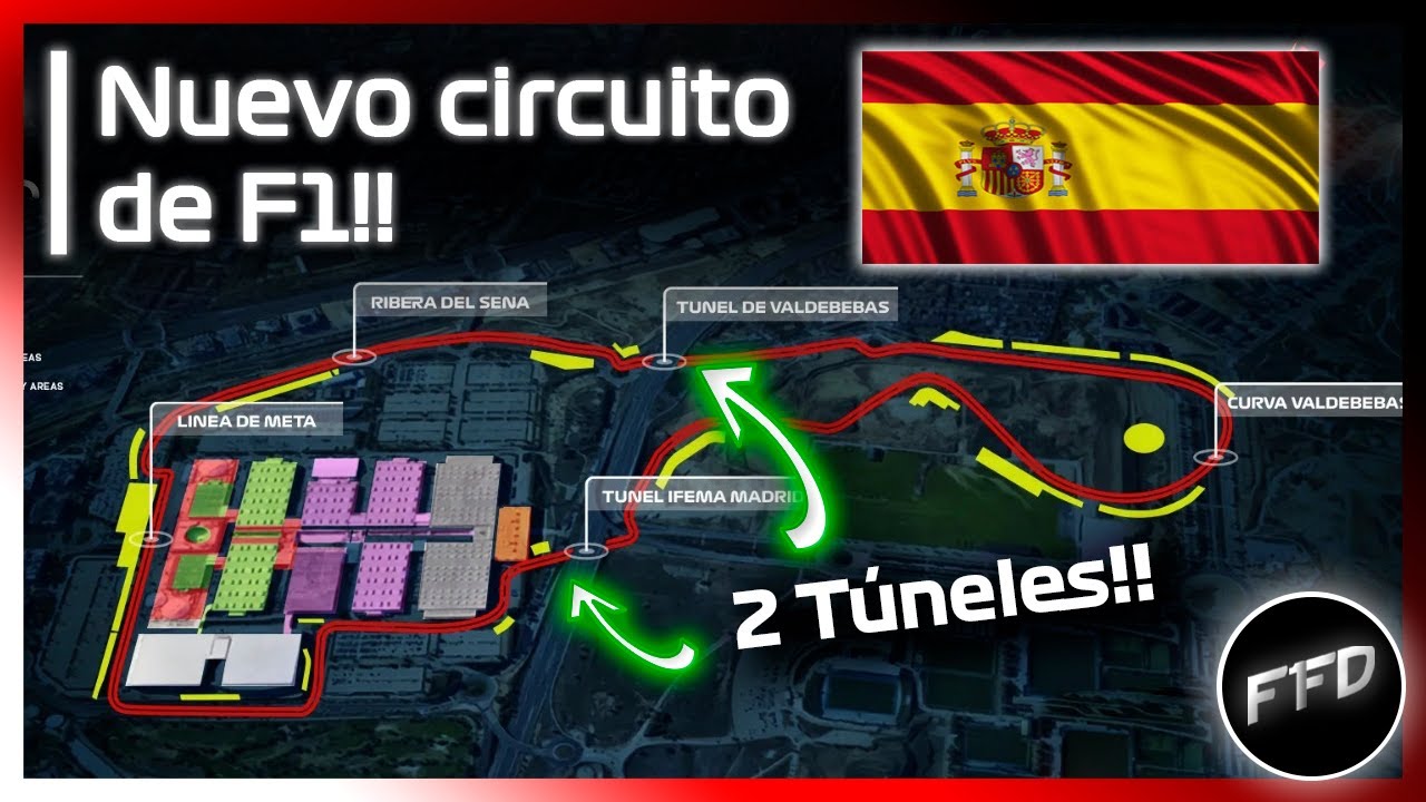 GP de Madrid!! Así será la nueva carrera de Fórmula 1 | F1FD | nuevo circuito de F1