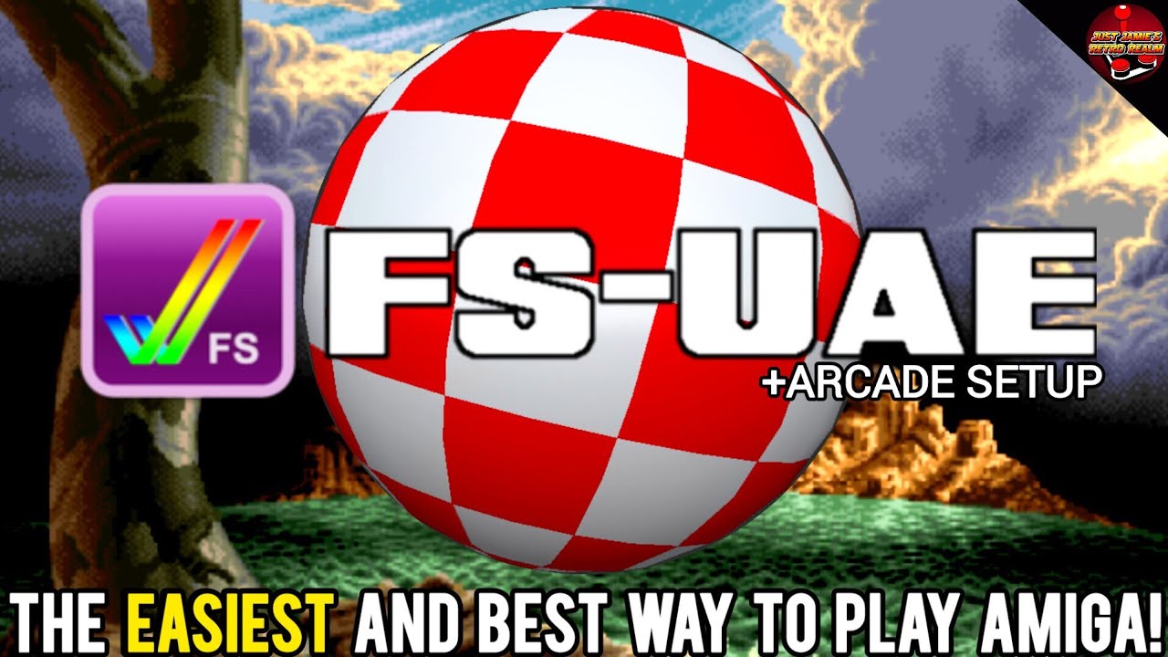 Руководство по настройке эмулятора Amiga FS-UAE + интерфейс Arcade Mode 2026 #amiga #commodoreami...