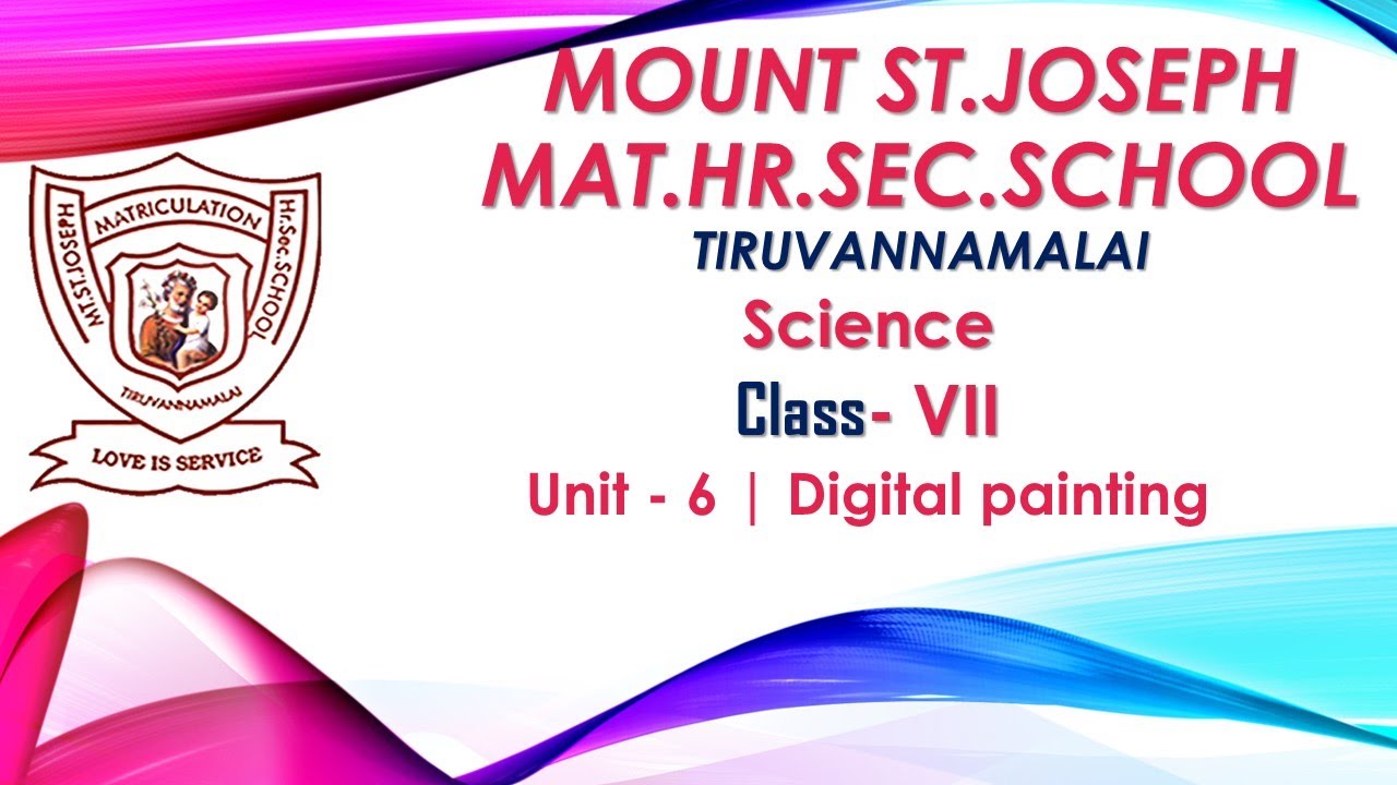 7th Std | Science | Unit - 6 | Digital painting