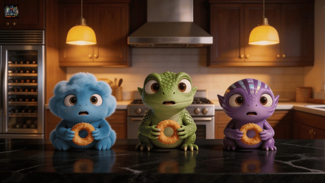 Alien Cubs Caught in My Kitchen?! They Only Wanted Onion Rings… 👽🍟 ( SUS HFY Story)