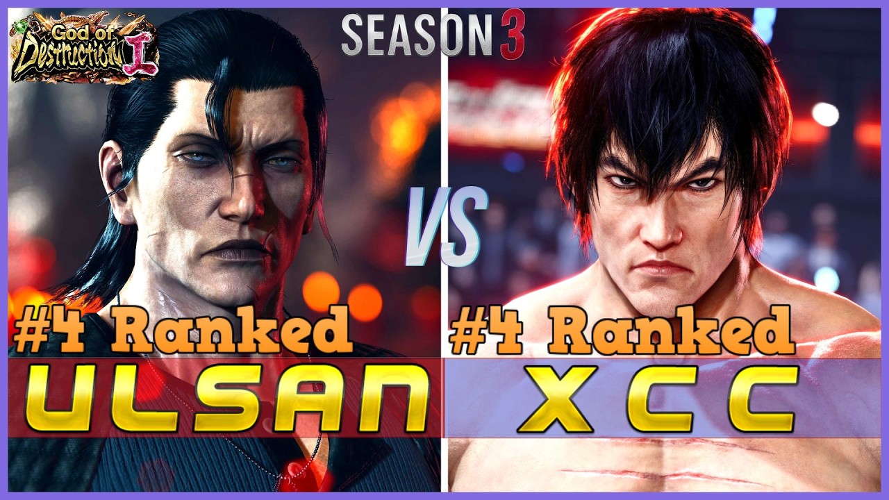 T8 S3 ▰ ULSAN (#4 Ranked Dragunov) Vs X C C (#4 Ranked Law) ▰ Tekken 8 High Level Gameplay