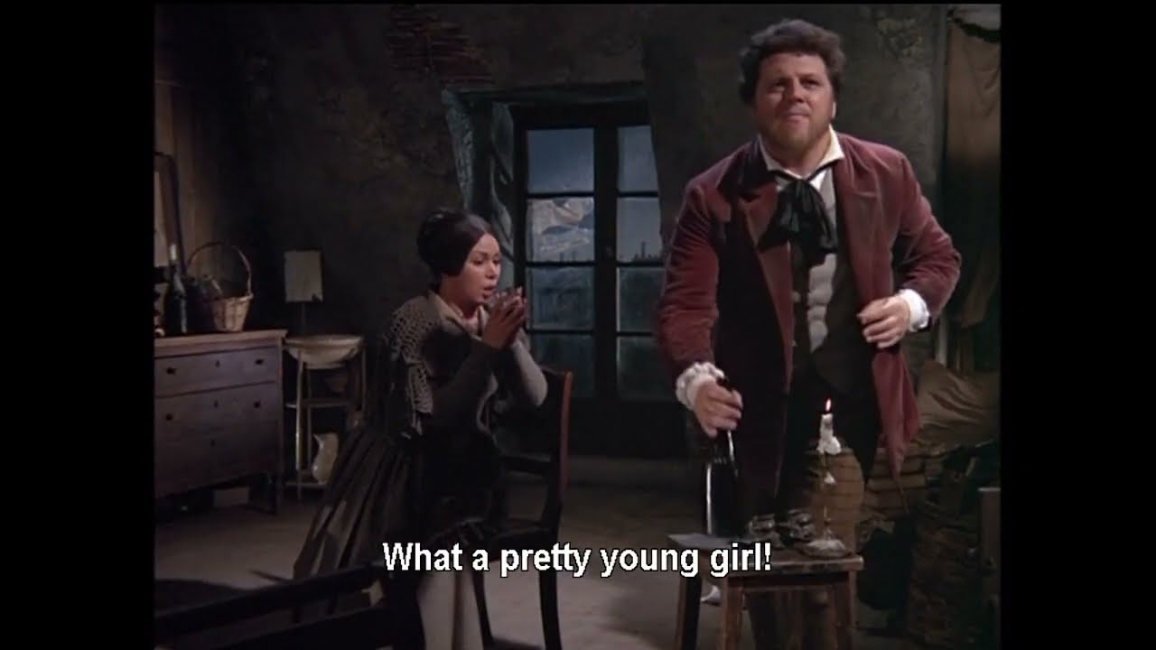 Giacomo Puccini  La Boh&egrave;me full Opera english subtitles Soprano Mirella Freni Tenore Gianni Raimondi