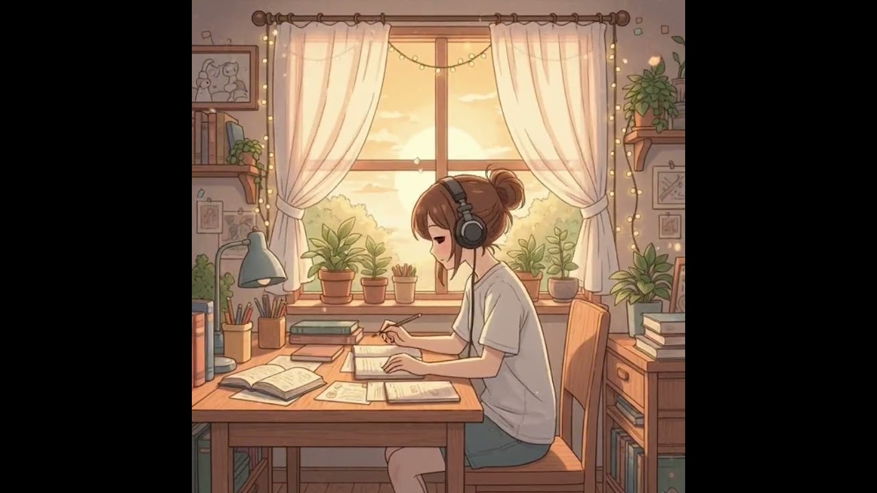 Chill study  /  work • Cozy Late Night Lofi Beat For Studying,