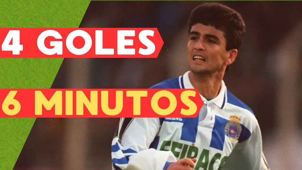 4 GOLES EN 6 MINUTOS ⚽😯 El Record de Bebeto contra el Albacete