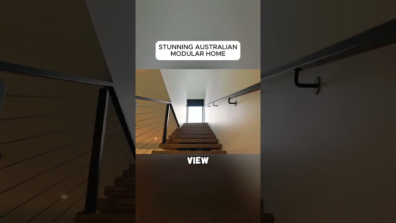 This modern modular home located in Victoria Australia is more affordable than you would think 