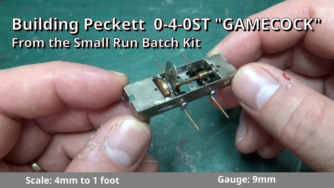 Building Pecket 0-4-0ST 