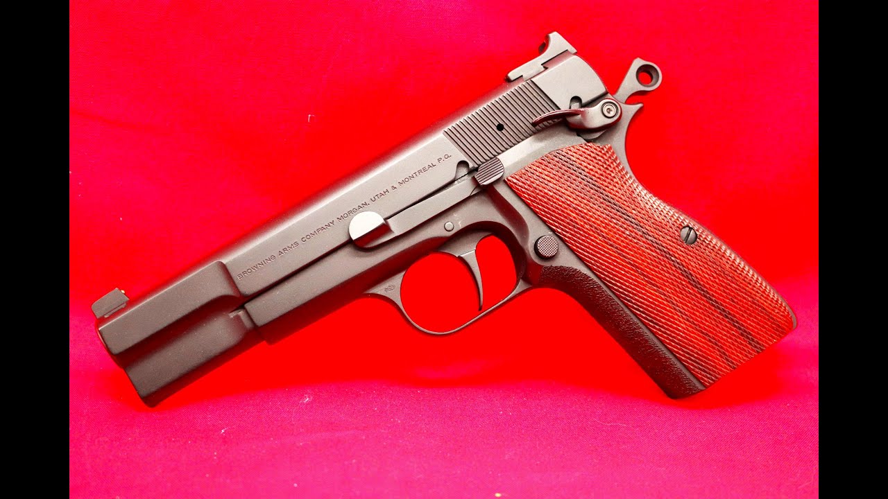 Jim Garthwaite Custom - Browning Hi Power - Рукоятки Craig Spegel - 9 мм
