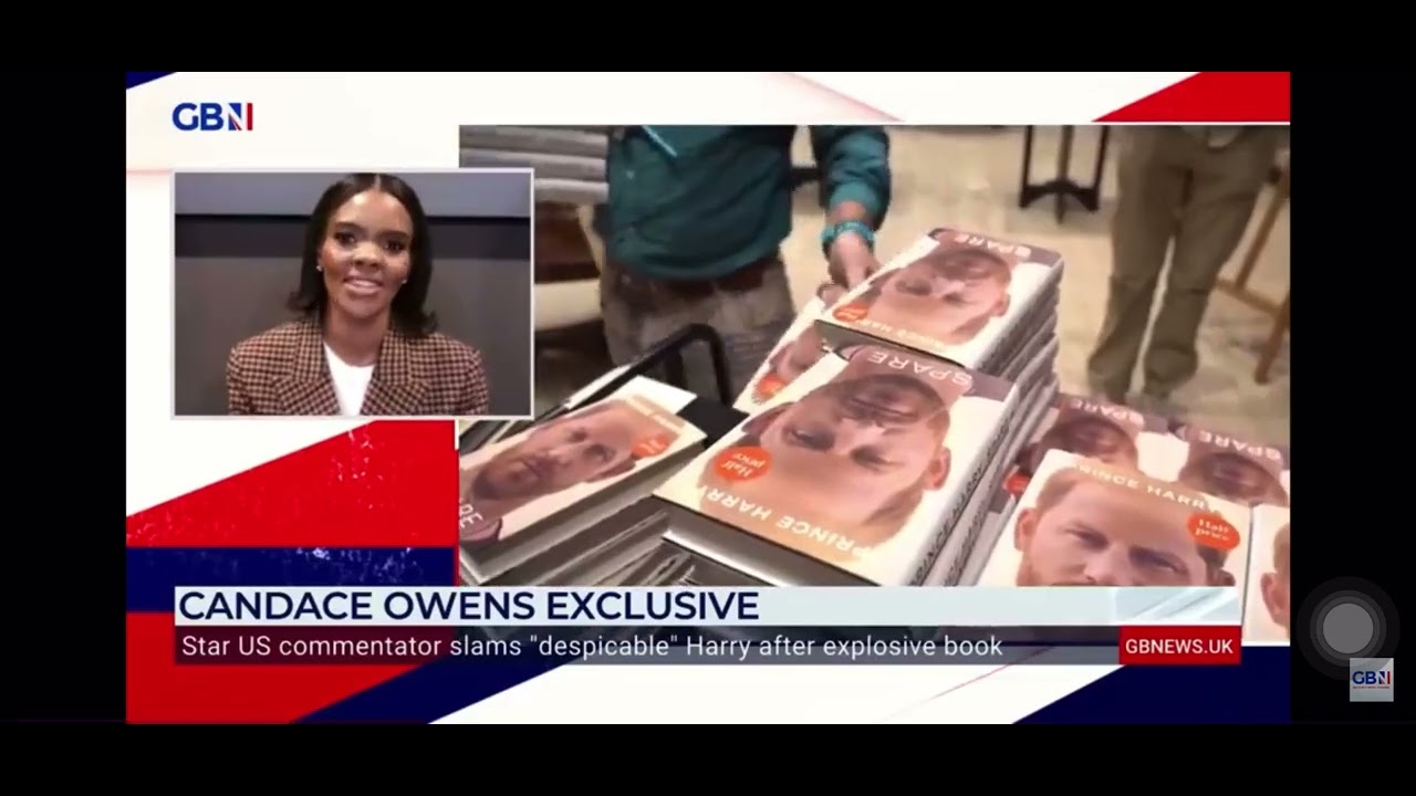 Candace Owens drops BOMBSHELL on Harry  Spare and Megan . #harryandmegan #harry #megan #princeharry