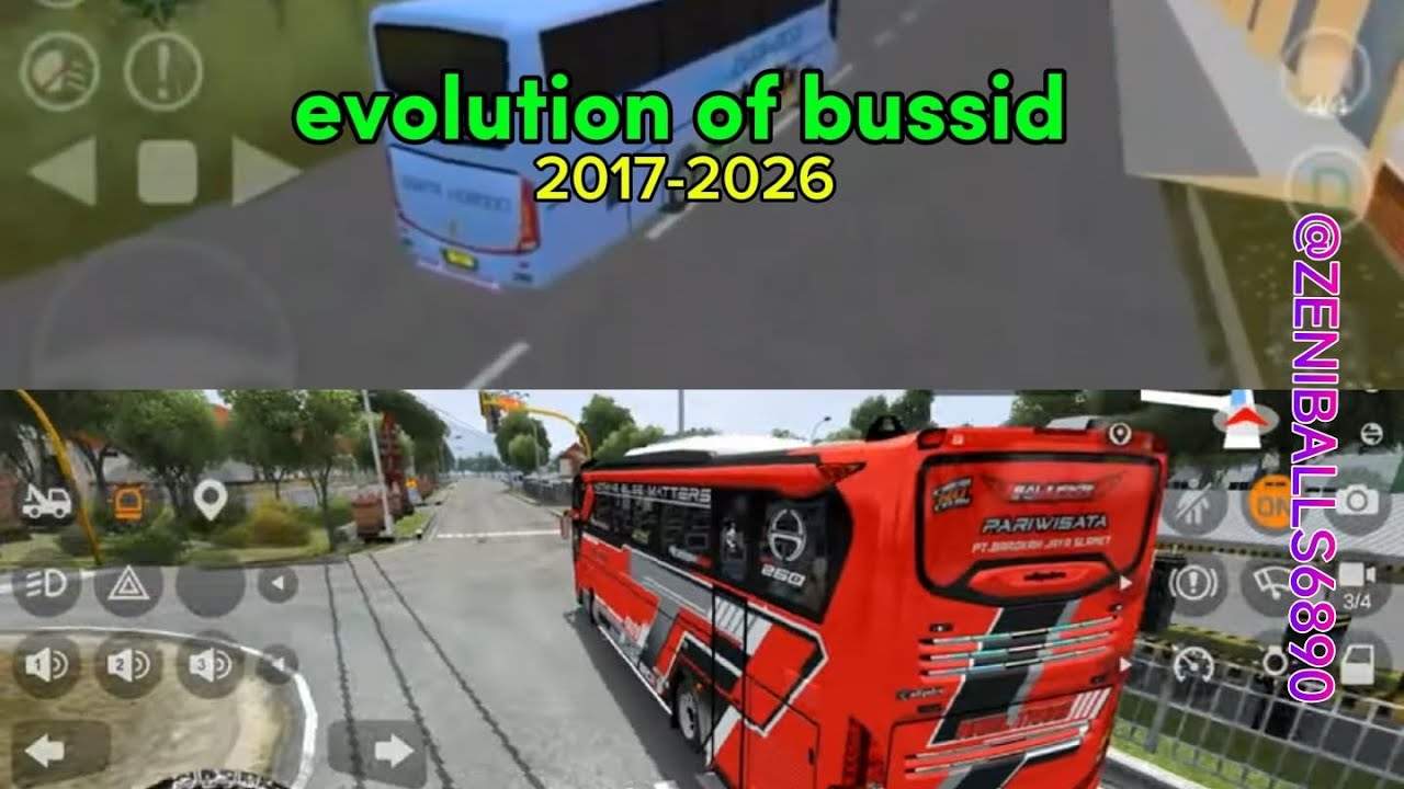 Evolution of bussid (2017-2026) 