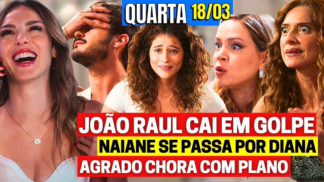 CORAÇÃO ACELERADO Capítulo de hoje QUARTA 18/03 Resumo Completo Nova Novela das 7 assistir ao vivo