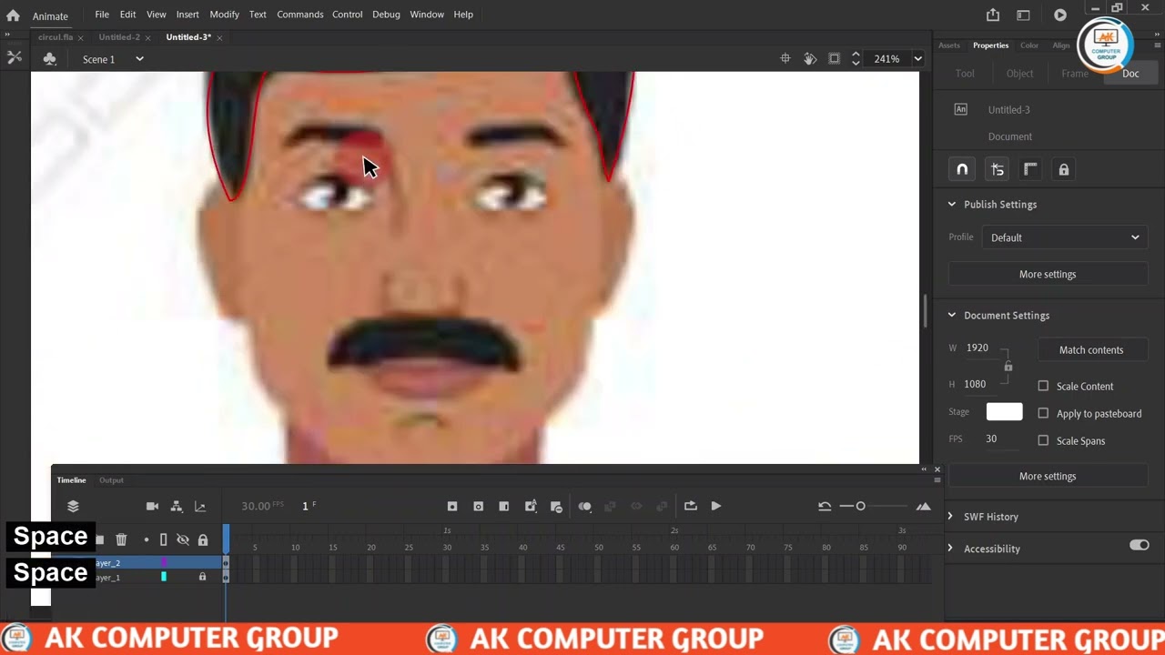 boy tracing class Full Course | Learn 2D Animation Step by Step 