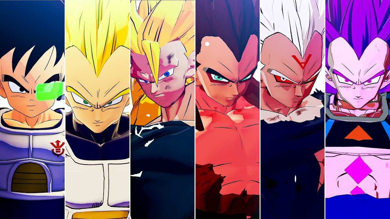 Dragon Ball Z: Kakarot Mods - New Vegeta All Transformations 