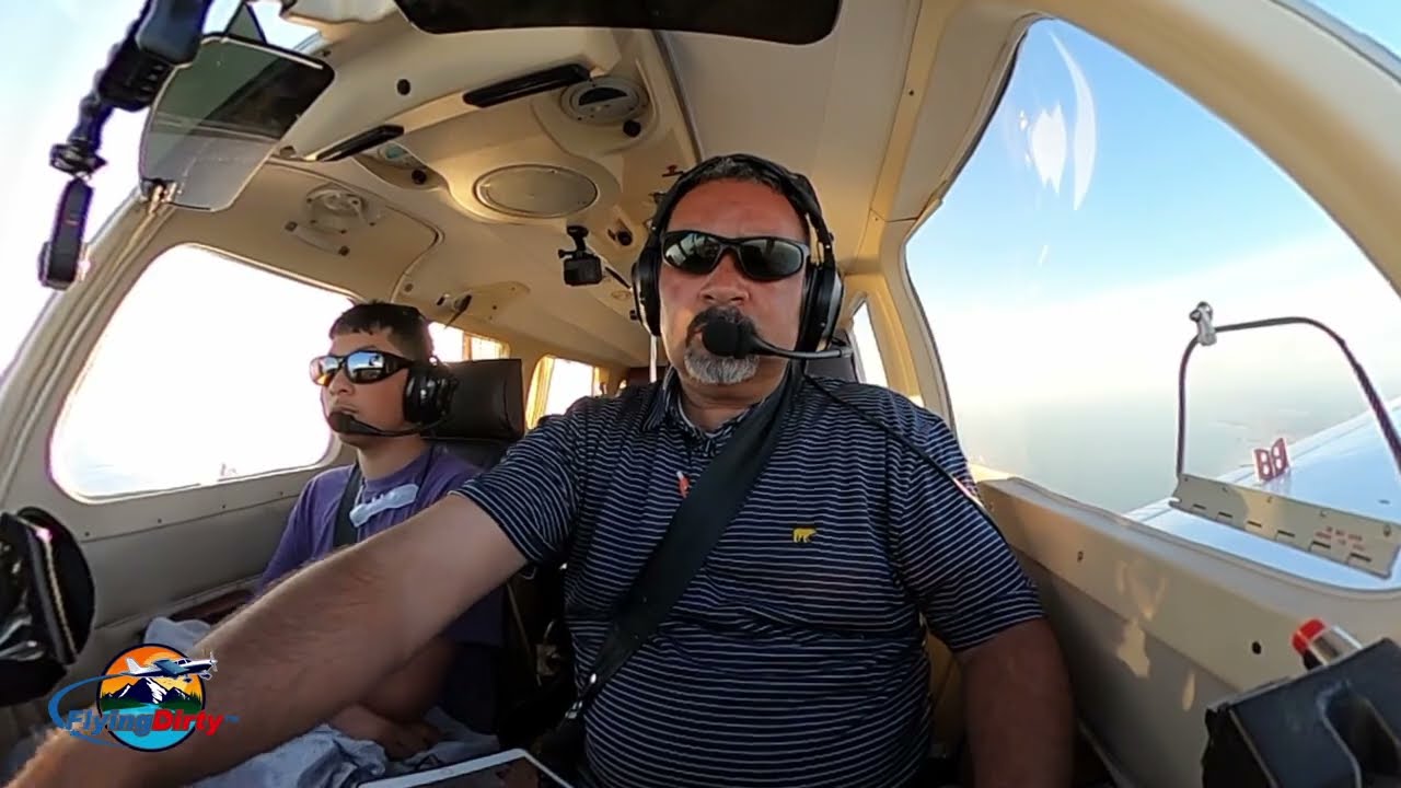 Arrival Flight into Extremely Busy Tampa Airspace in Turbo Saratoga