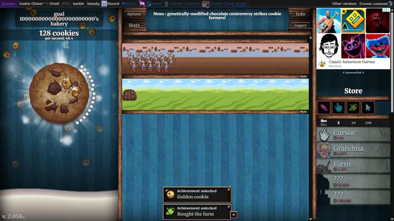 คลิกเพื่อเพิ่มคุกกี้กัน! - Cookie Clicker