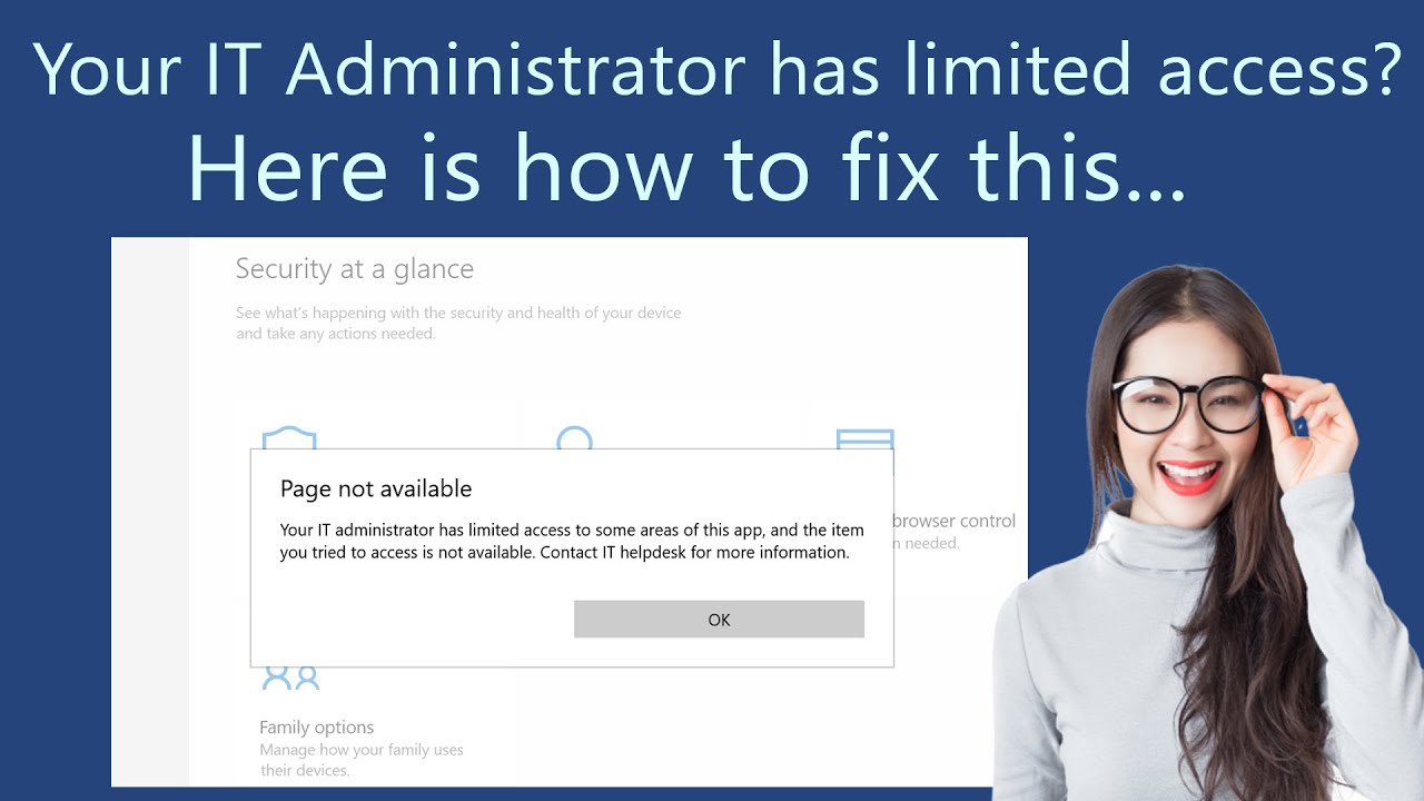 Ваш ИТ-администратор имеет ограниченный доступ в Windows 11 23H2