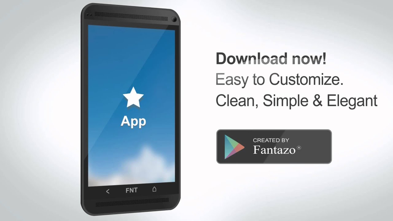 Android App Presentation Video - After Effects Template