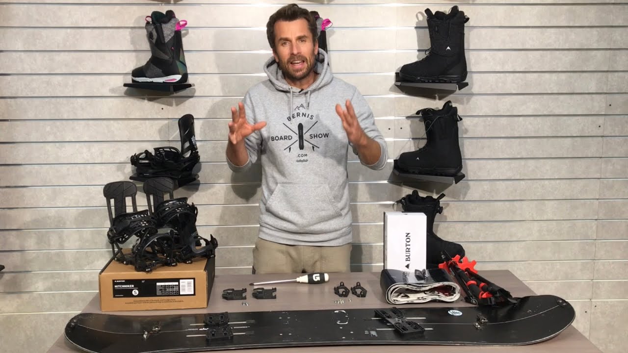 Burton Splitboards: Montage, Fellzuschnitt, Einstellungen