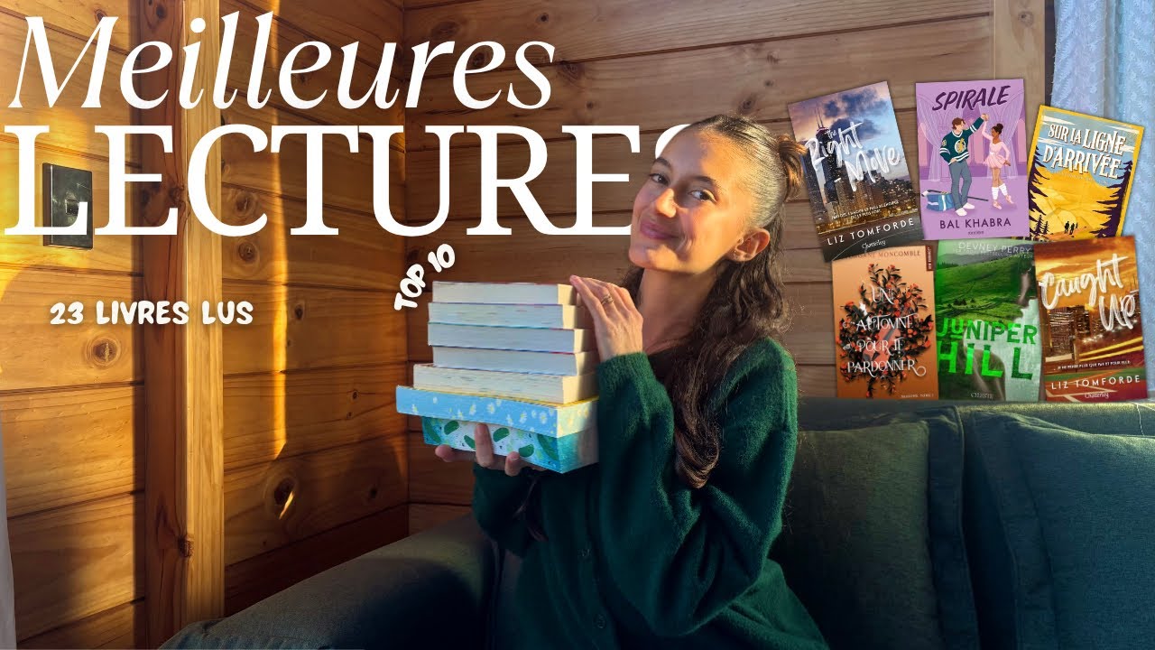 Toutes mes lectures de début 2025 + mes favorites