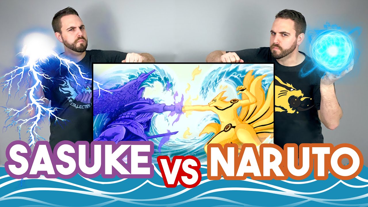 FINAL BATTLE: Naruto 🆚 Sasuke l STATUE UNBOXING! l KM Studio