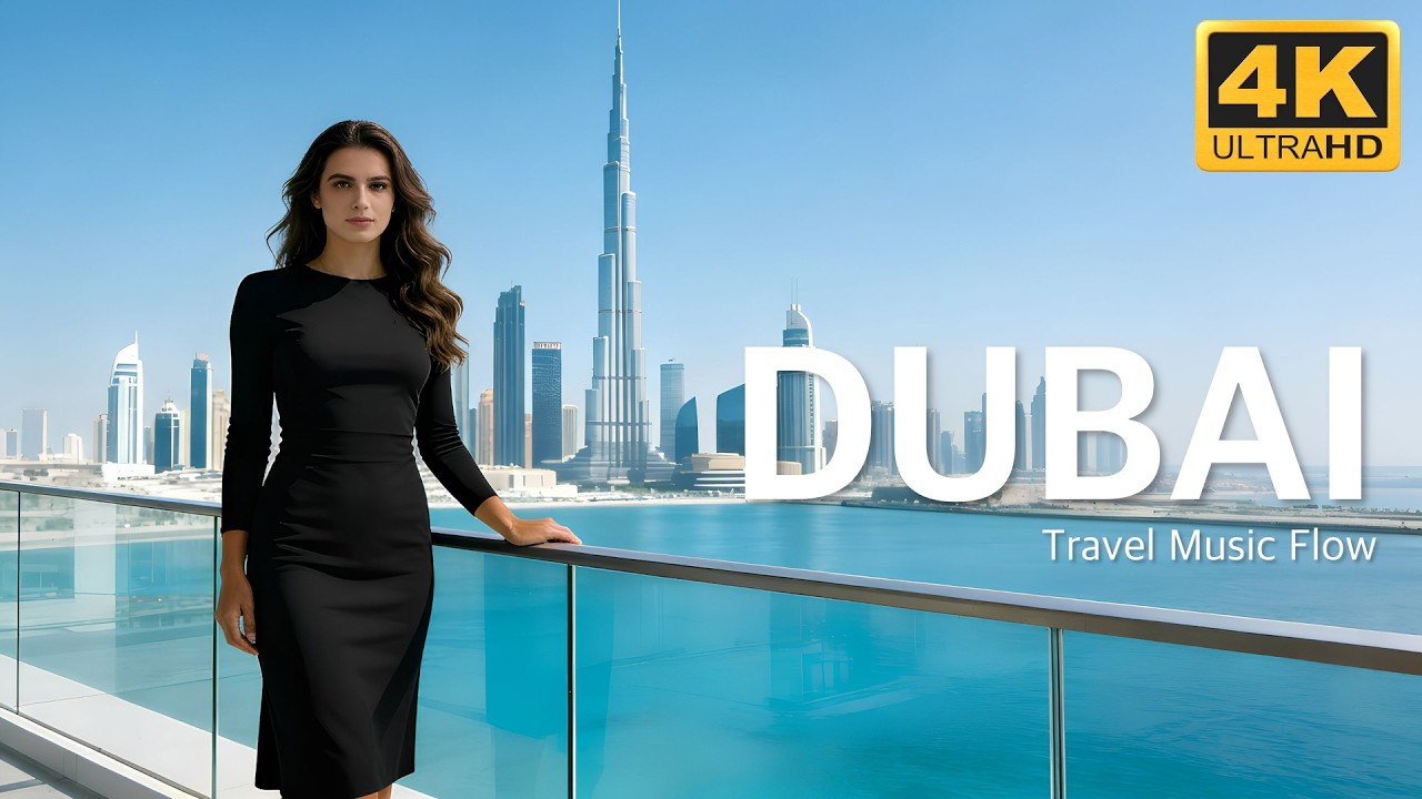 Dubai 4K | Deep House ✨ | Luxury City Vibes & Travel Music
