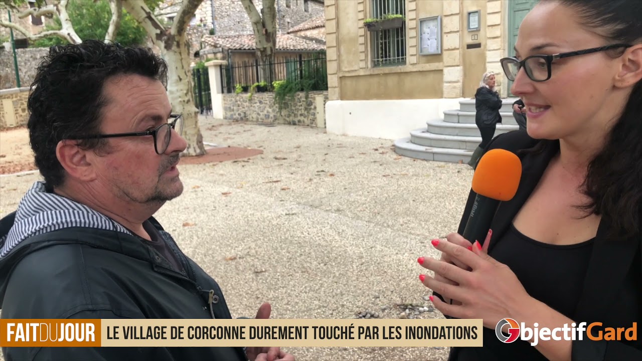 FAIT DU JOUR - Le village de Corconne durement touché par les inondations