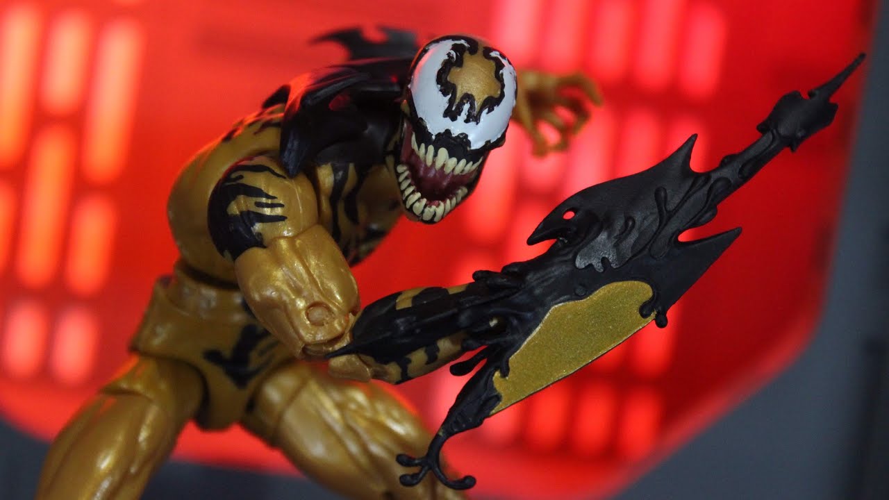 MARVEL LEGENDS PHAGE VENOM WAVE 2020 (VENOMPOOL BAF SERIES) ACTION FIGURE REVIEW