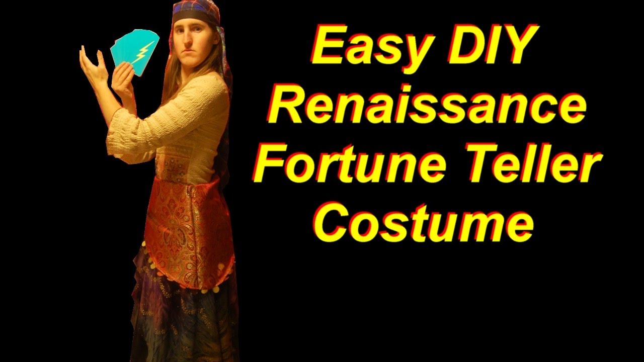 How to Make a Renaissance Fortune Teller Costume
