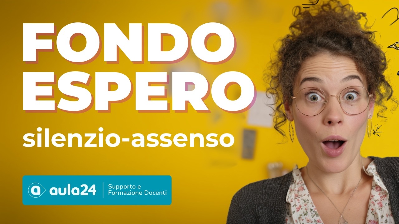 Fondo Espero! Silenzio Assenso. #docenti