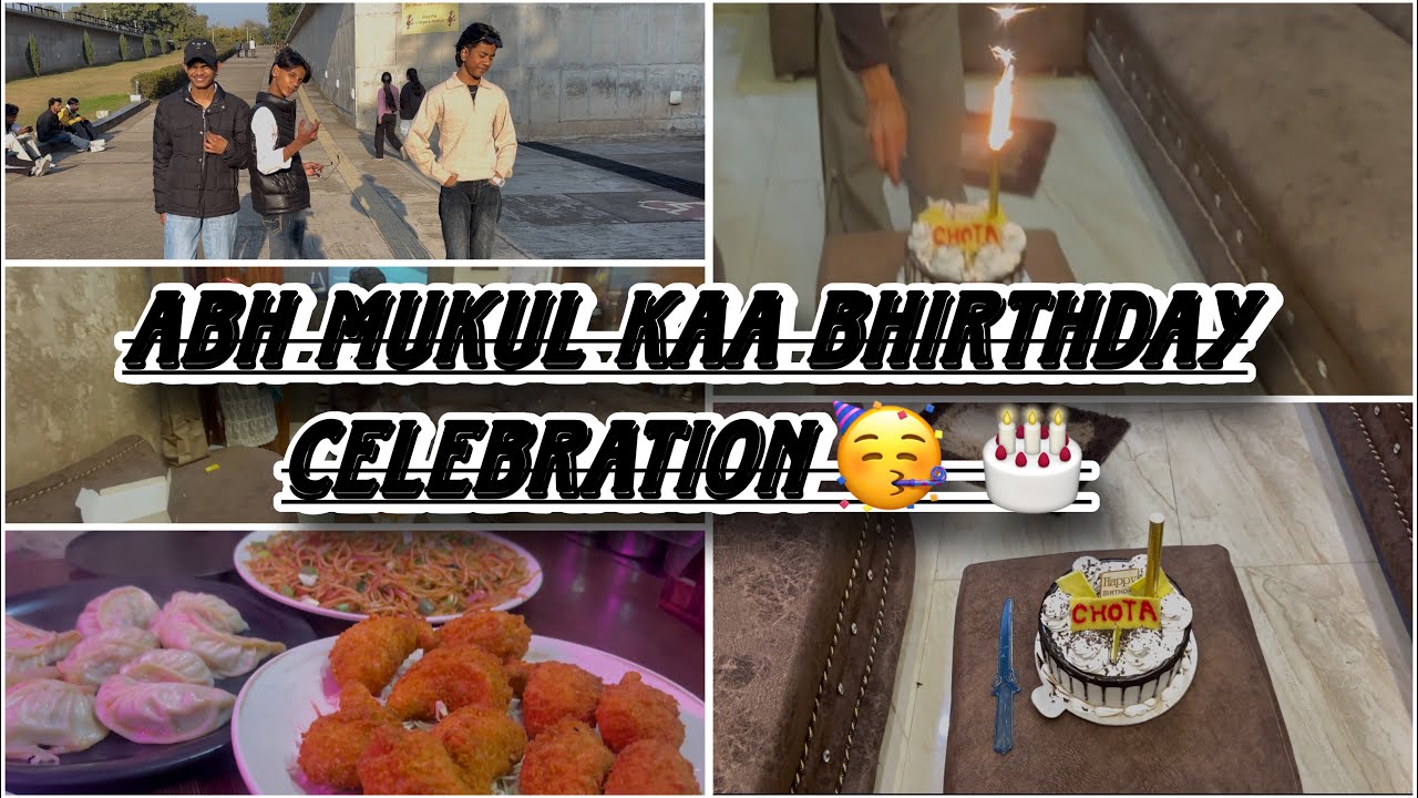 Mukul bhirthday celebration was crazy 🤪 🥳🎂| watch full vlog full enjoy and fun ♥️