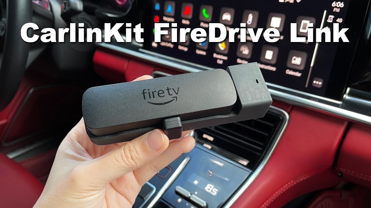 CarlinKit FireDrive Link - Use Fire TV Stick in Car with CarPlay