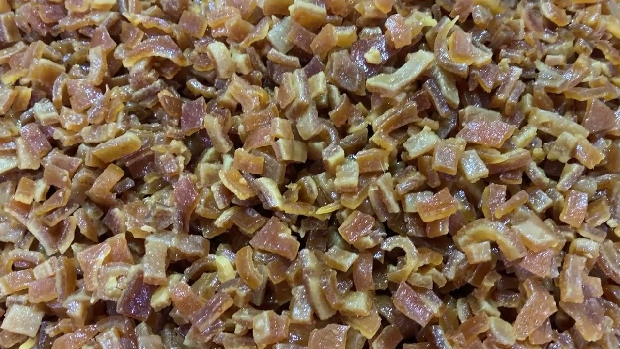 Como é feito a Pururuca | Linha de Pururuca de Pele de Porco | Incalfer