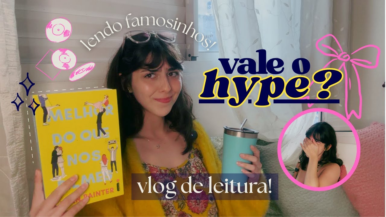 vlog de leitura de MELHOR DO QUE NOS FILMES, vale o hype? | lia ou não lia?