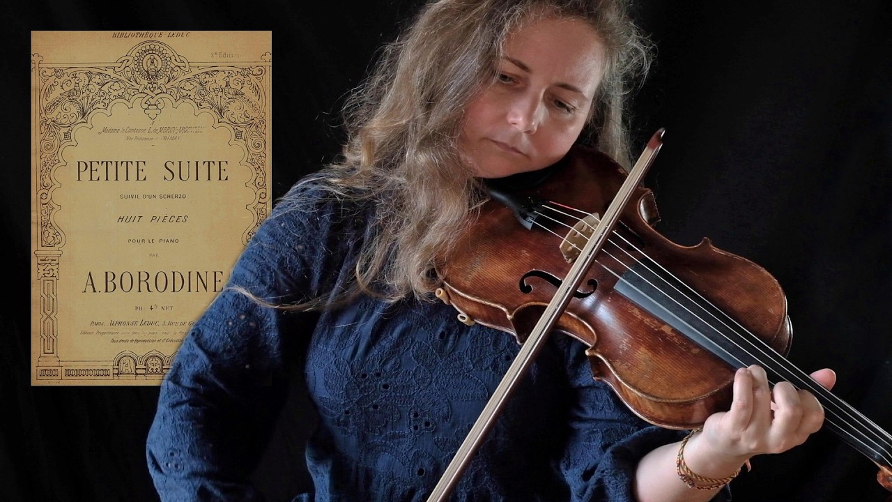 Borodin - Nocturne from Petite Suite - arr. violin piano