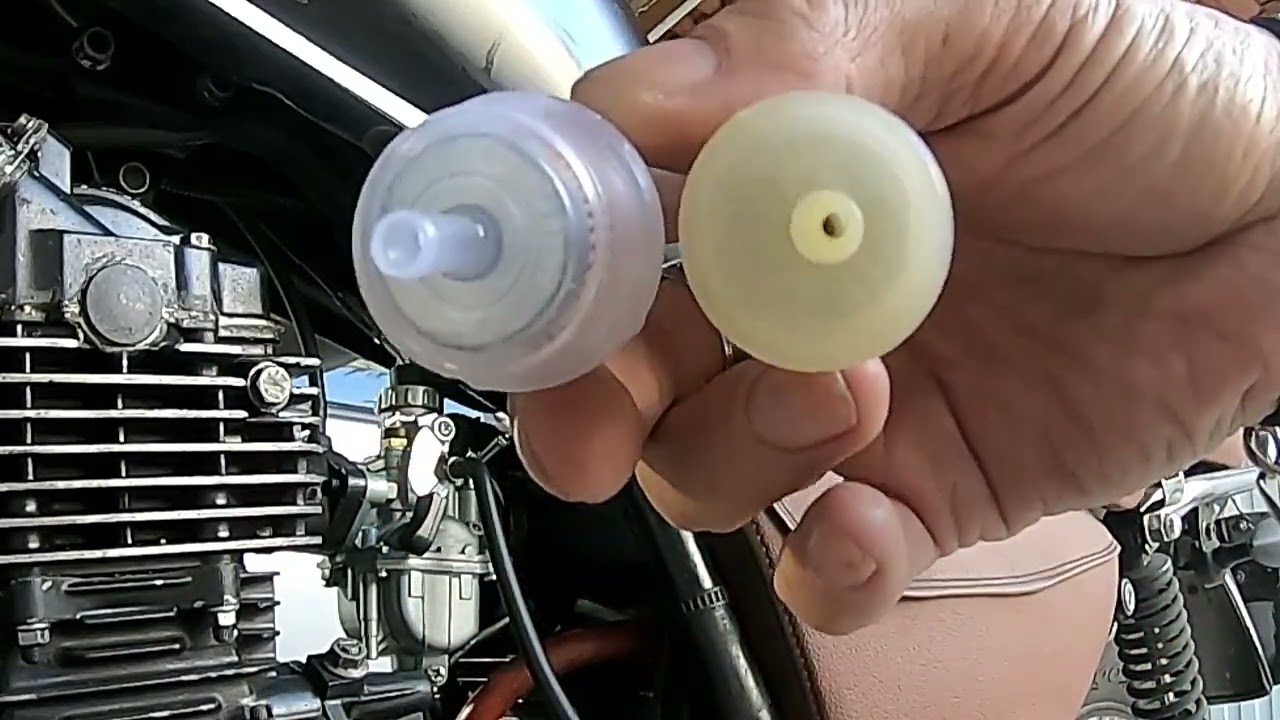 SUZUKI INTRUDER 125cc O PIOR FILTRO DE COMBUSTÍVEL