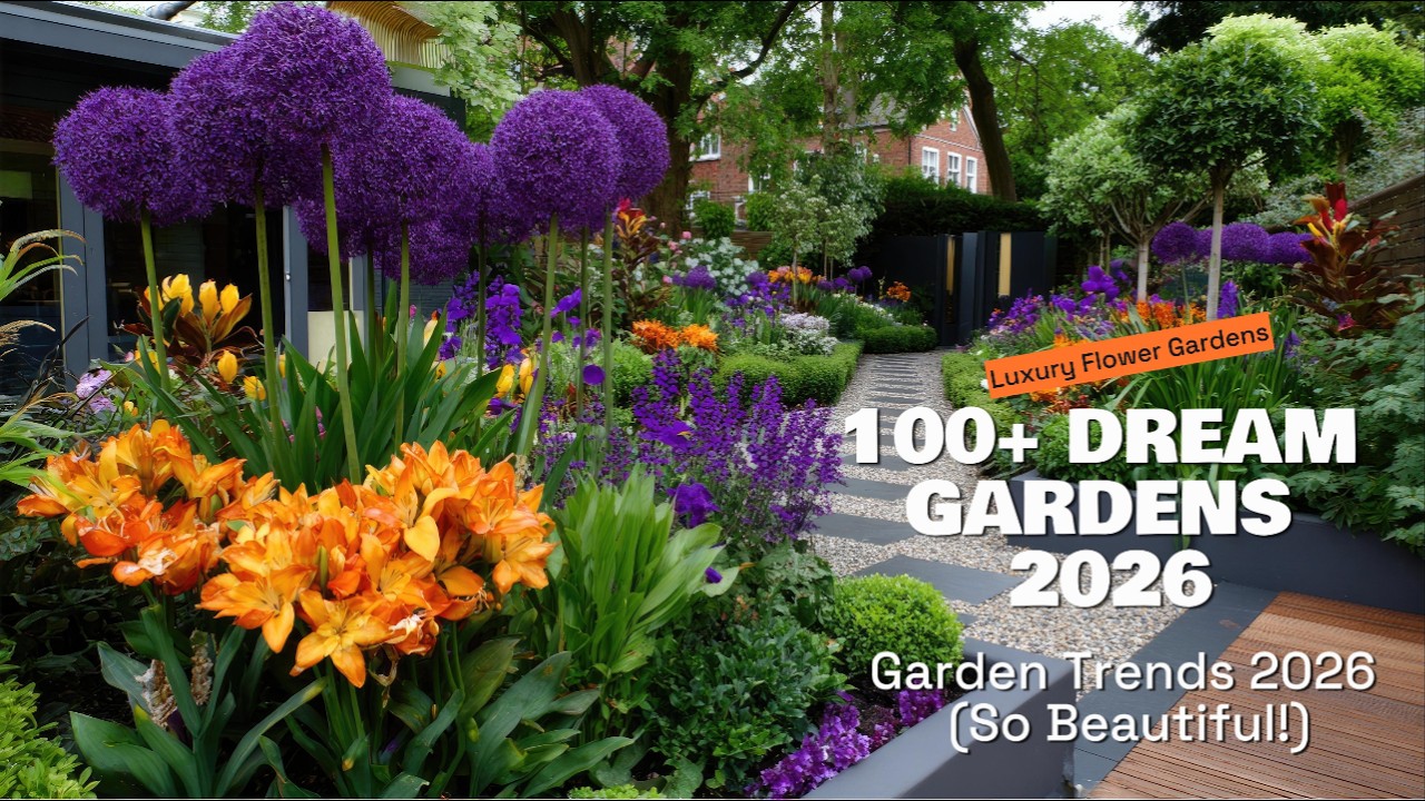 🌸 Enchanting Flower Gardens: 100+ Creative Landscaping Ideas for 2026