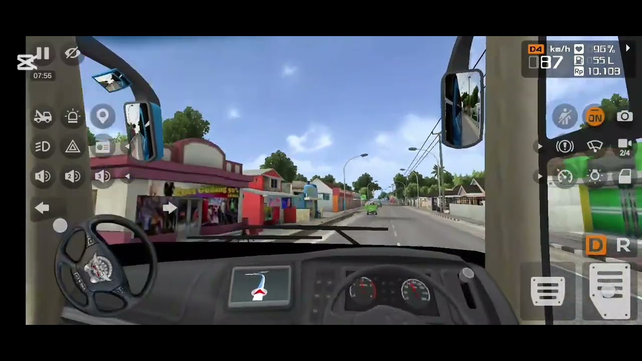 Bus simulator indnasia❤️බස් පදිමු💓#buswithlife #automobile#love#trending 
