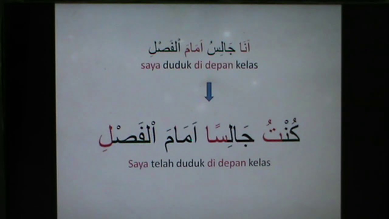 kana + mubtada" + khobar
