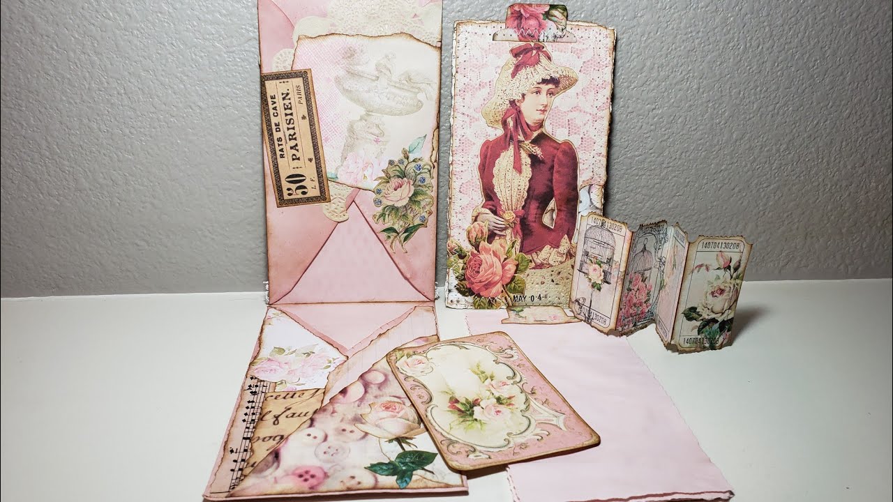 New Envelope Flip Thingy for Shabby Victorian Journal