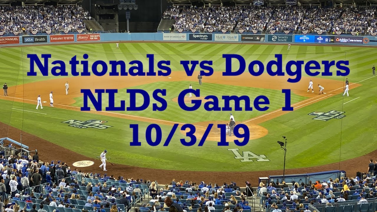 Buehler Dominates The Nats And Offense Puts Up 6 Runs To Take Game 1 Of The NLDS