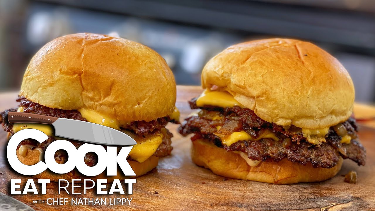 Chef Nate's All American Smash Burger
