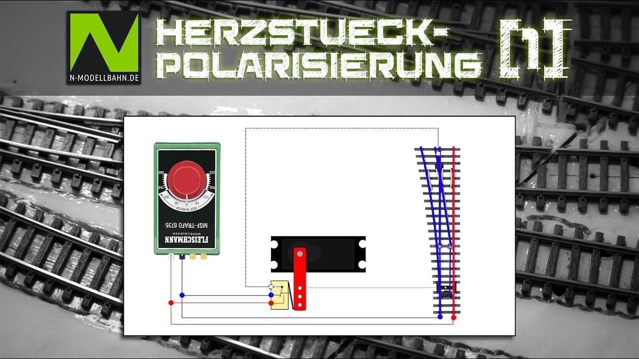 Herzstückpolarisierung Teil 1 | Kontaktprobleme auf der Weiche